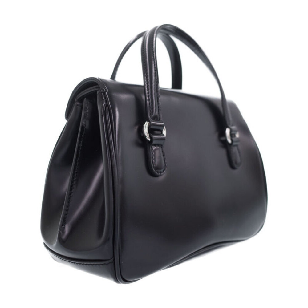 Gucci Black Lady Handbag Shoulder Bag Lock